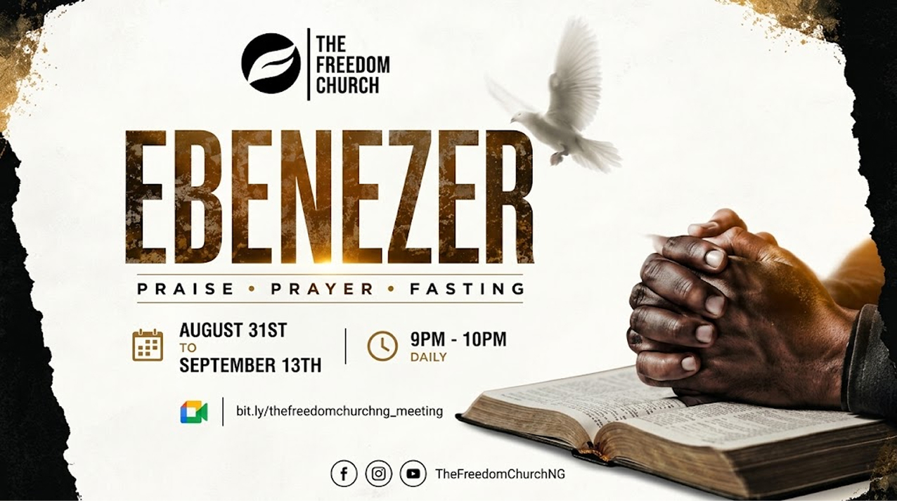 Ebenezer Praying and Fasting flyer