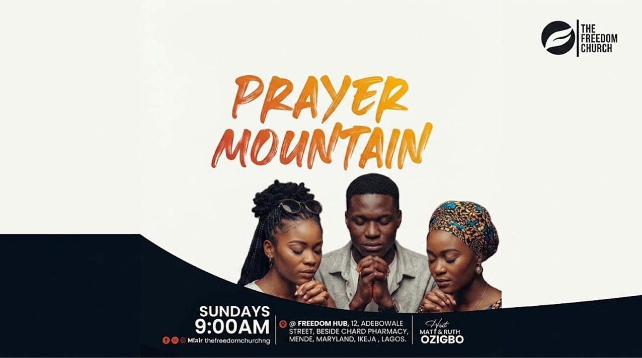 Prayer Mountain flyer